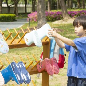 Mobile Outdoor Laarzenwagen